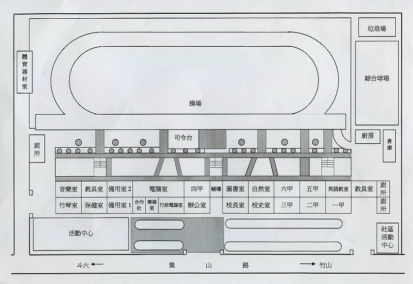 學校校舍配置圖